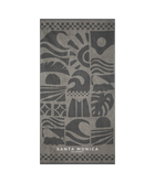 Santa Monica Pacific Icons Beach Towel