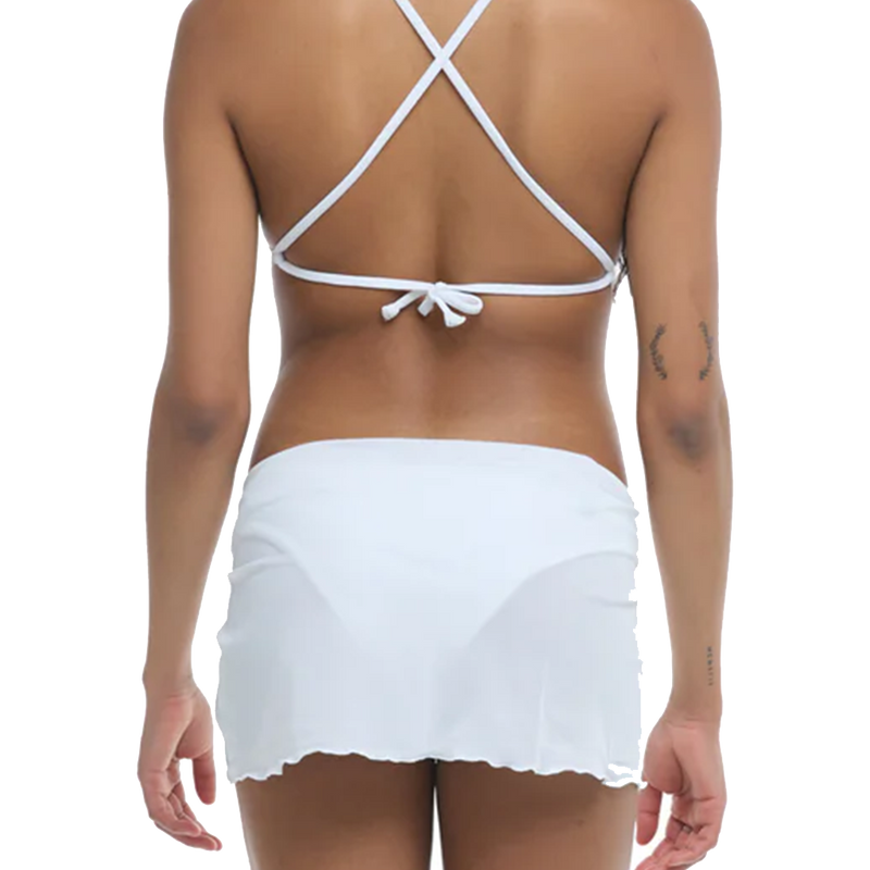 Body Glove Smoothies Short Sarong Cover-Up - Snow