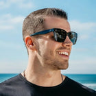 Model wearing Blenders - Mave X2 Jet Black