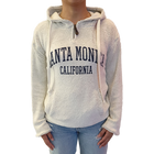 Santa Monica BLT 1/4 Zip Hood - Granite (Front)