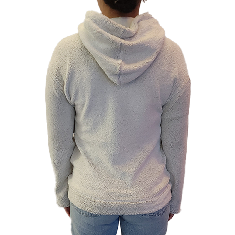 Santa Monica BLT 1/4 Zip Hood - Granite (Back)