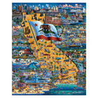 Best of Southern California - 500 Piece Traditional Puzzle - Image