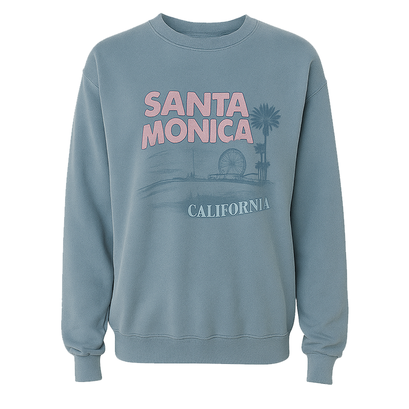 Best of Times Santa Monica Pier Puff Fleece