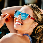 Model wearing Millenia DX American Icon Sunglasses