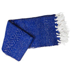 Woven Beach Blanket - Blue