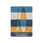 Santa Monica Board Stripes Magnet