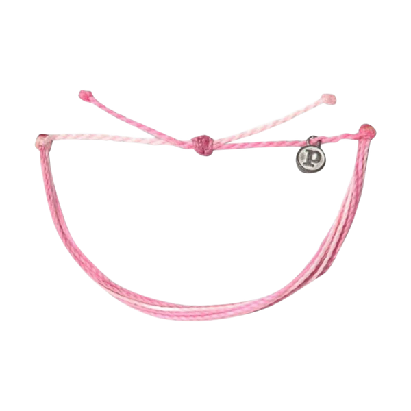 Pura Vida Boarding 4 Breast Cancer Charity Bracelet