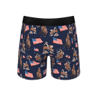 The Bootstraps & Chaps - Americana Cowboy Ball Hammock® Pouch Underwear With Fly