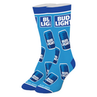 Bud Light Cans - Womens Crew Folded Socks