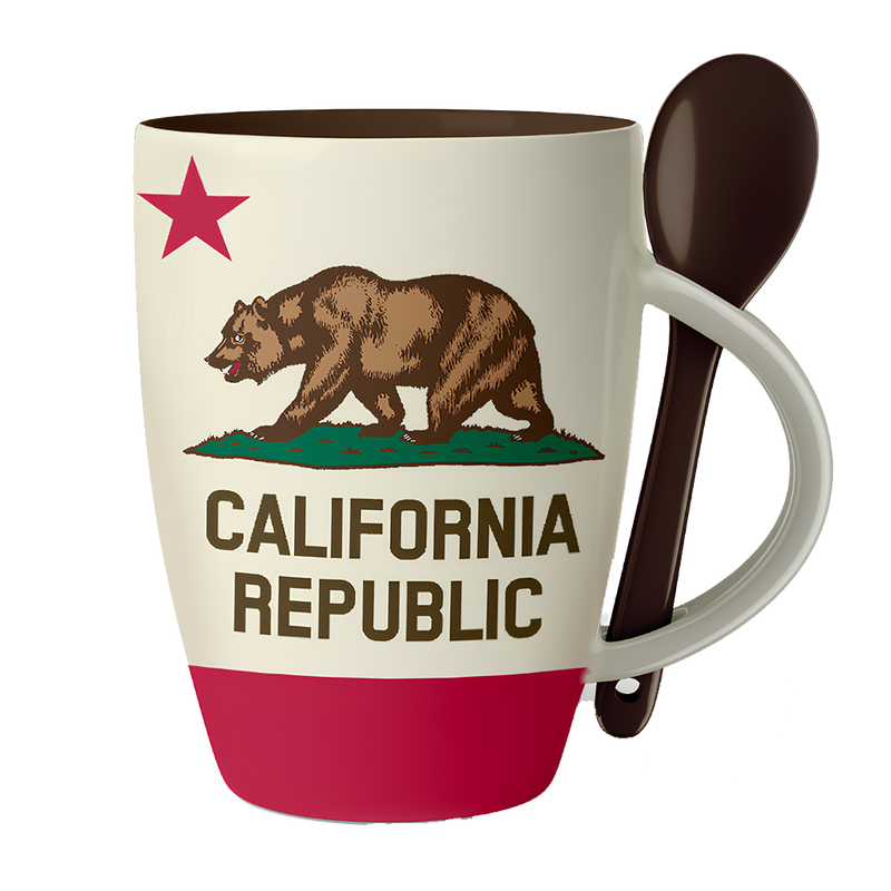 Kitchen Chic Cali Mug Spoon M10 California Republic