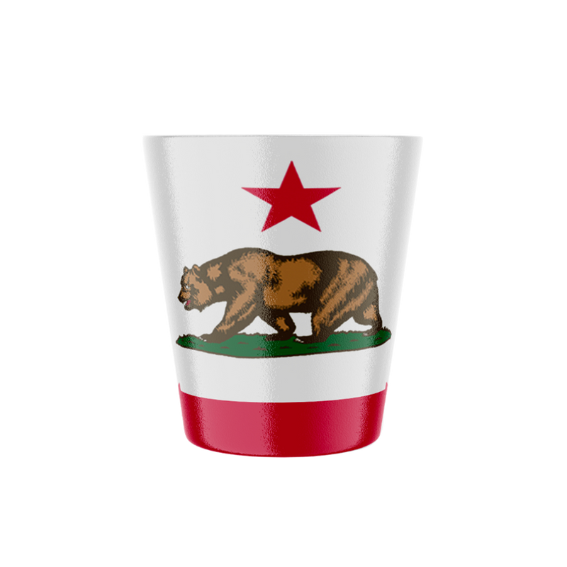 Kitchen Chic Cali Shot Glass California Republic