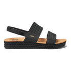 Reef Water Vista Women's Sandals - Black/Tan (Side)