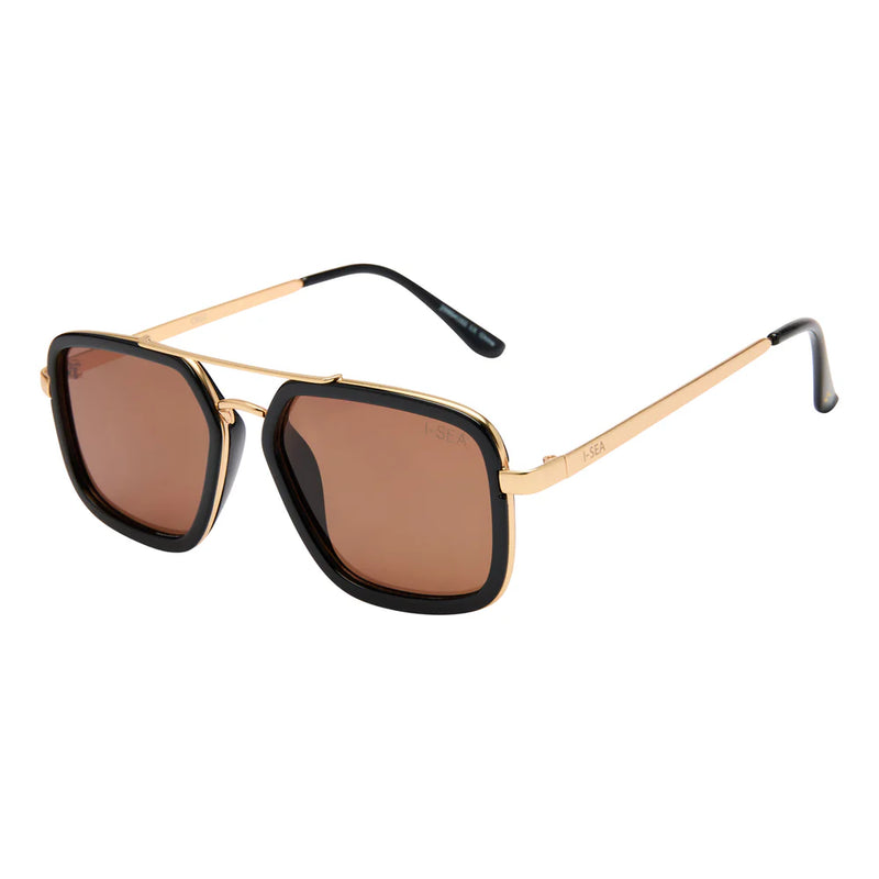 I-SEA Cruz Black/Brown Polarized Lens Side View