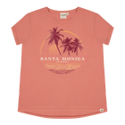 Santa Monica Mirage Lady's Tee - Sunset Coral