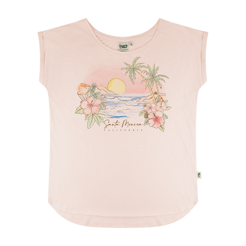 Santa Monica Oasis Tee - Blush