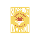 Santa Monica Sunshine On My Mind Magnet