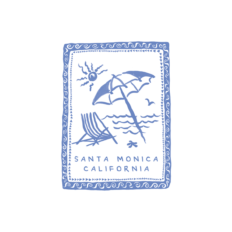 Santa Monica Vacay Magnet