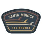 Santa Monica Board Stack Sticker