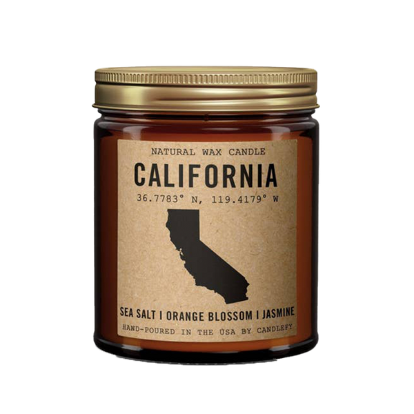 California Homestate Candle: Standard: 1 Wick Candle (8oz)