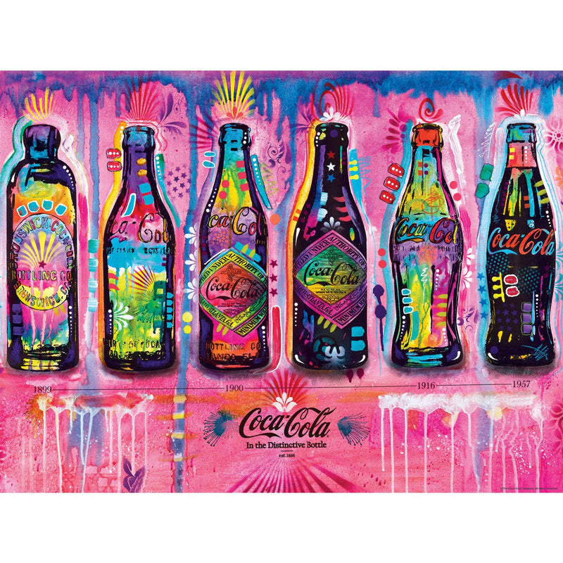 Coca-Cola Bottles 300 Piece EZ Grip Puzzle Image