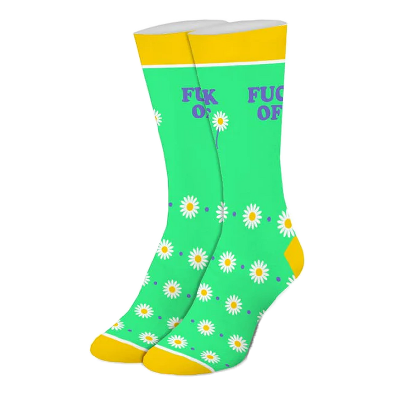 Cools Socks Fuck Off - Women's Crew Folded