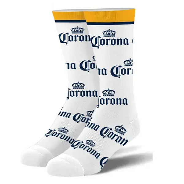 Crazy Socks - Mens Crew Folded - Corona Gold