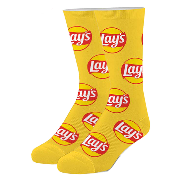 Crazy Socks - Men's Crew Folded - Lays