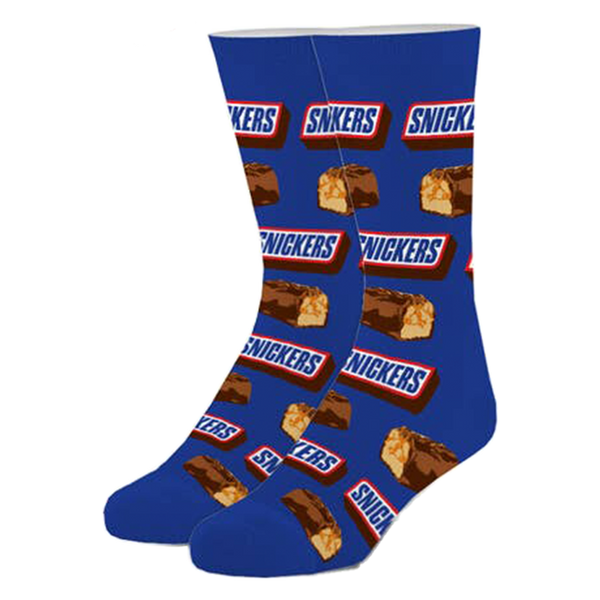 Crazy Socks - Men's Crew Folded - Snickers