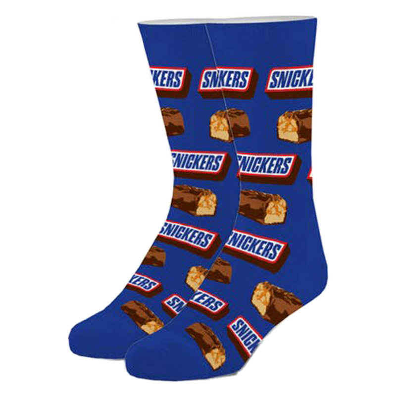Crazy Socks - Men's Crew Folded - Snickers