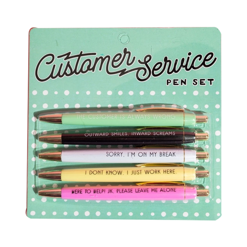 Fun Club Customer Service Pen Set 