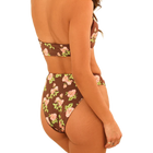 Dippin Daisys Seashore High Waist Cheeky Bikini Bottom Rosebud