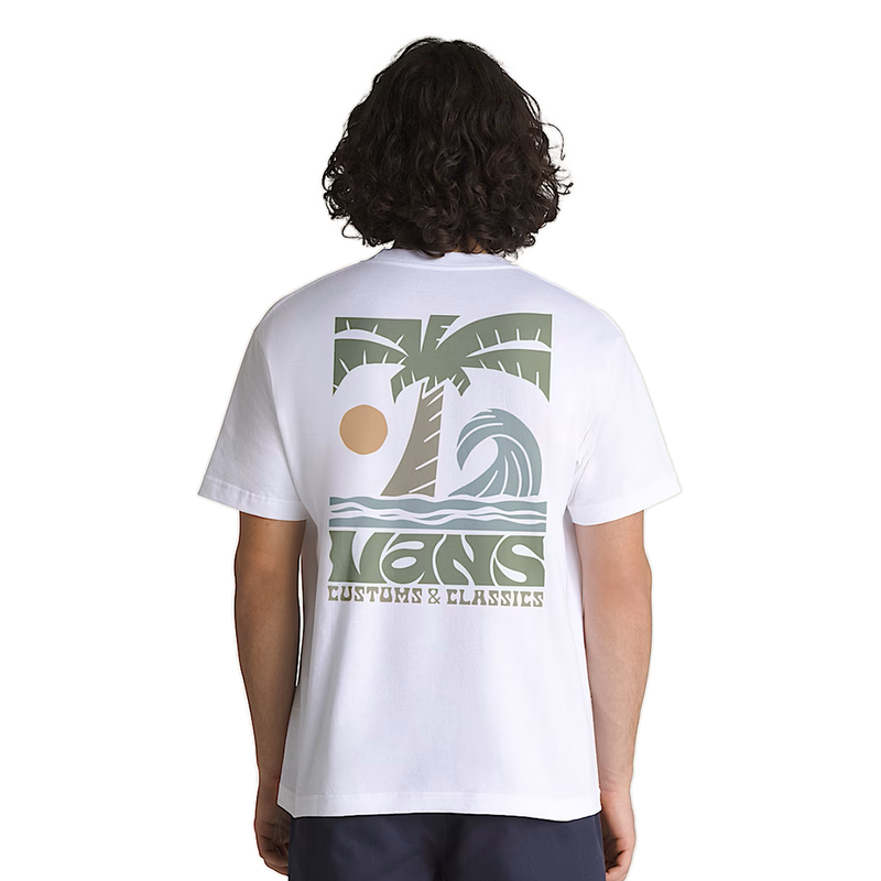 Vans Daybreak T-Shirt White Back