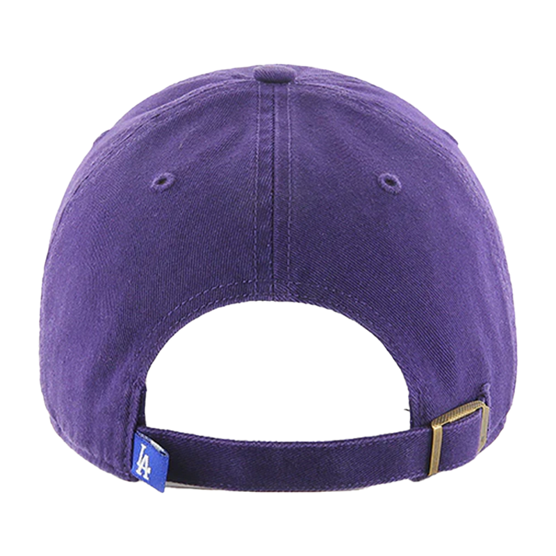 LA Dodgers Purple 47 Clean Up Back