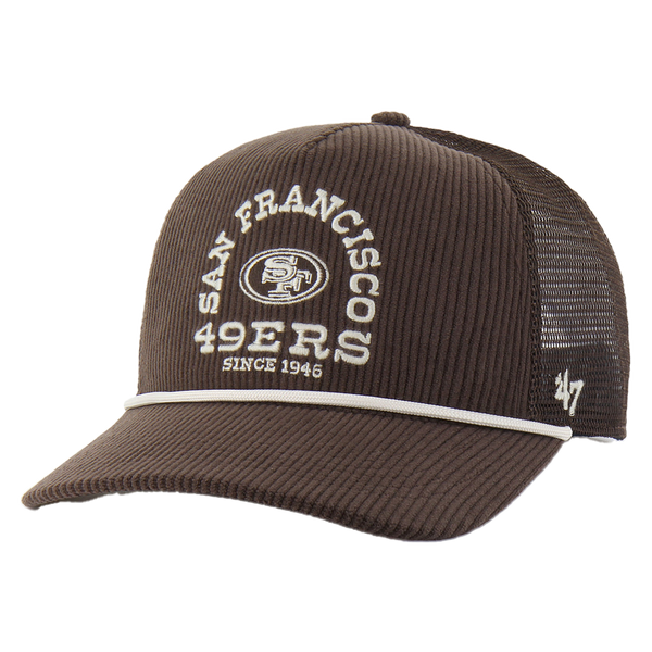47 Brand - San Francisco 49ers Brown Ranchurro Mesh '47 Hitch
