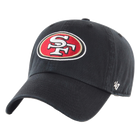 47 Brand - San Francisco 49ers Black '47 Clean Up Front
