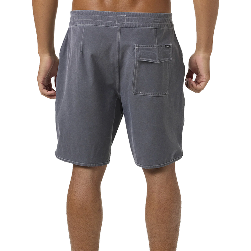 O'Neill O'Riginals Pigment Scallop 18" Boardshorts Phantom Back