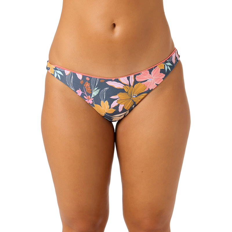 O'Neill Mila Floral Rockley Revo Medium Bottoms Slate (Front)