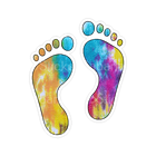 Sticker Cabana BS Tiedye Footprint