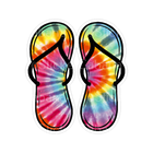 Sticker Cabana BS Tye Dye Flip Flop