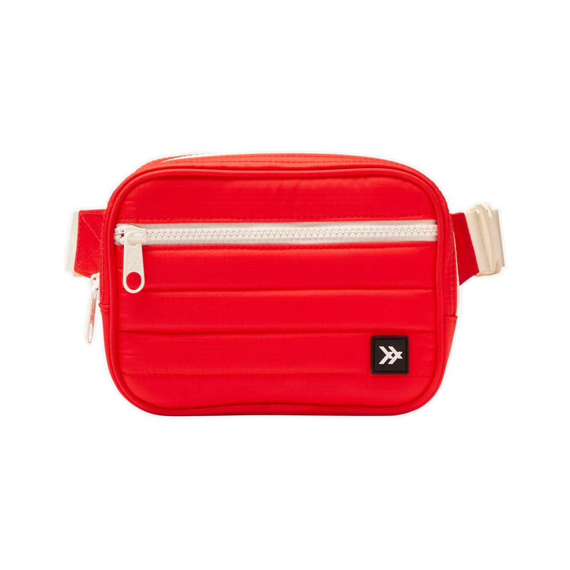 Thread Fanny Pack - Red Puffer