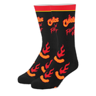 Crazy Socks Men's Crew Folded Flamin' Hot Cheetos
