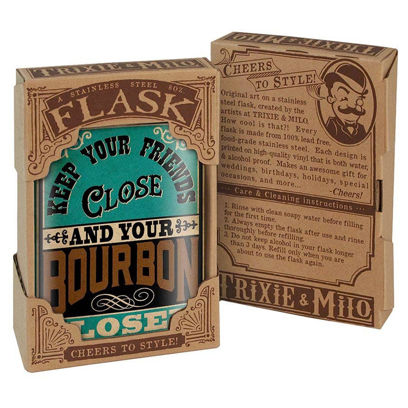 Flask - Keep Your Friends Close with Box