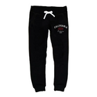 Fleece Sweatpants With California Embroidery - Black