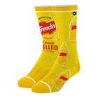 Odd Sox French's Mustard Split - Men's Crew Straight