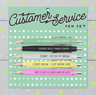 Fun Club Customer Service Pen Set 2