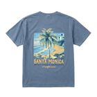 Santa Monica Buoyed V2 Palm/Beach Dyed Tee - Western Sky Back