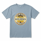 Santa Monica California Temerity 5C Palms Dyed Ringspun Tee