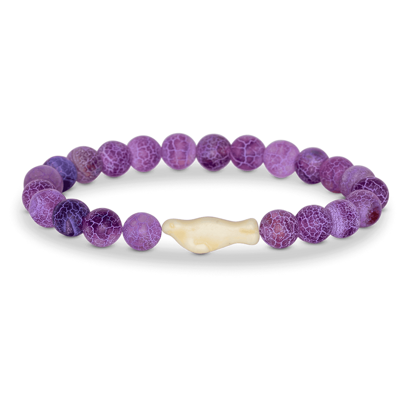 Fahlo - The Glide Bracelet - Coral Reef Violet