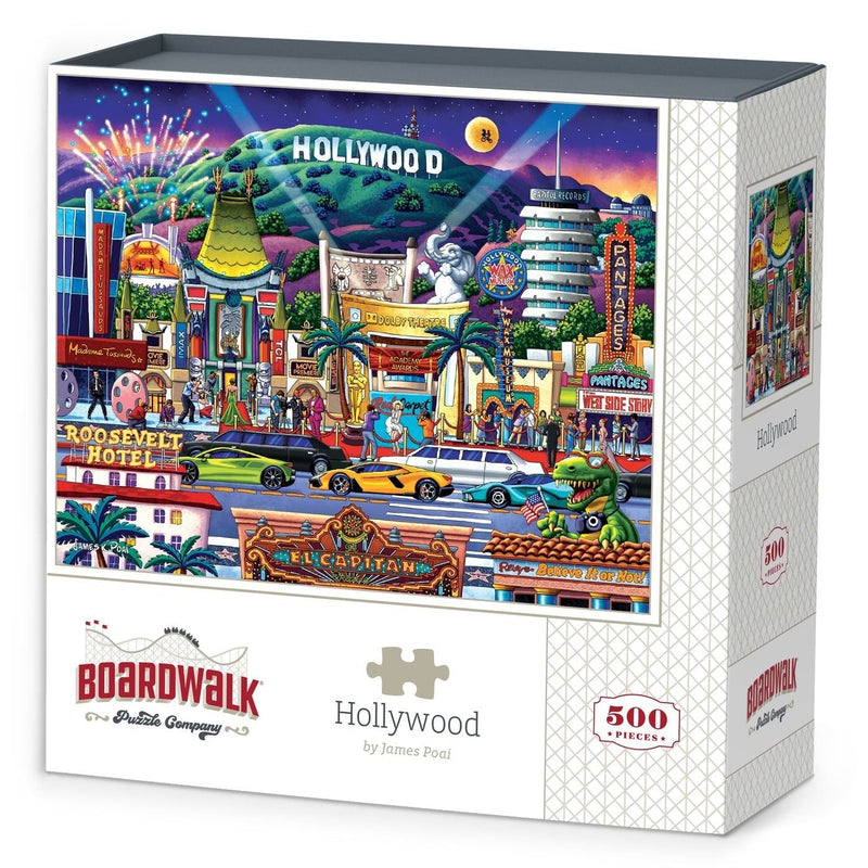 Hollywood by Boardwalk - 500 Piece Traditional Puzzle