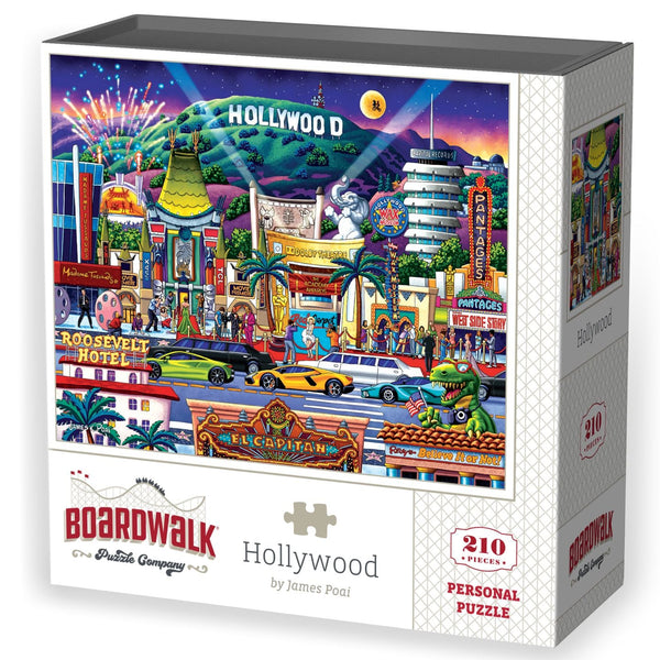 Hollywood by Boardwalk - 210 Piece Personal Puzzle